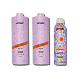 super-sized iconic volume bundle | big hit volumizing shampoo, big hit volumizing conditioner + rising star volumizing finishing spray